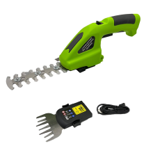 2-in-1-Akku-Grasschere und elektrische Heckenschere mit 2000-mAh-Akku, Gartengerät