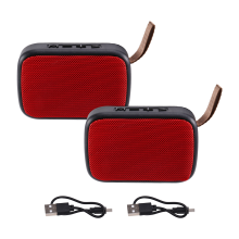 Mini Cloth Fabric Bluetooth Speaker Wireless Waterproof Outdoor 3D Stereo Music Speakers TF Card FM Radio Subwoofer