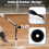 2 Pcs Replacement Batting Tee Topper Compatible, Ball Rest Rubber Cup for Practice Training Hitting Baseball or Softball 7