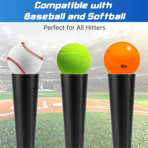 2 Pcs Replacement Batting Tee Topper Compatible, Ball Rest Rubber Cup for Practice Training Hitting Baseball or Softball 2