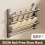 Bathroom Slipper Rack Wall-Mounted Non-Perforated Double-Layer Hanger Shoe Foldable Storage 7