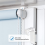 8PCS Clamp Support Bracket PVC Holder for Klemmfix Roller Blind, Double Blind Replacement Part Accessories 5