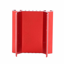 Dissipateur thermique en aluminium RC 180 moteur à balais 20 mm rouge