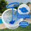Skimmer Basket Handle,Skimmer Handle Hook Universal Pool Fit Inground 4