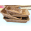 Storage Basket Handmade Rectangular Rattan Organization Wicker Bread Holder Fruit Vegetable Snack Food Container XL 7