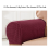 2PCS Soft Stretch Plush Armrest Covers, Covers for Chairs/Sofas, Couch Arm Covers,Black 4