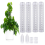 Stackable Transparent Plastic Moss Pole for Plants Monstera , Indoor Plant Accessories Support Stakes, Stakes 4