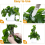 Stackable Transparent Plastic Moss Pole for Plants Monstera , Indoor Plant Accessories Support Stakes, Stakes 3