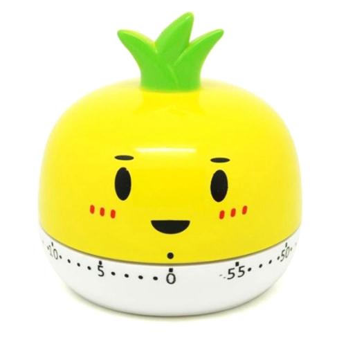 Rotary Tool Egg Cooker Timer Novelty Kitchen Vegetable Animal Cooking Digital Cupcake Yellow 1
