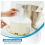 80PCS Plastic Transparent Soft Scraper Cake Cream Scraping Plate Baking Round Edge Cutter Elastic 6