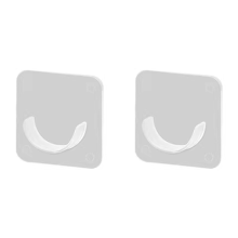 Nail-Free Pole Bracket Shower Holders Retainers Mounts Racks Home Transparent