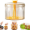 Translucent Meatball Maker,Manual Maker, 5 Balls Maker Kitchen Mold,Kitchen Making Tool,B 3