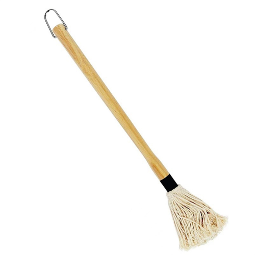 BBQ Cotton Sweeper Wooden Handle Pure 1