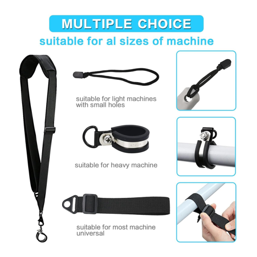 Trimmer Strap, Reliable Shoulder Weed Eater Strap That Can Ease Your Work, Compatible with Leaf Blower/String 2