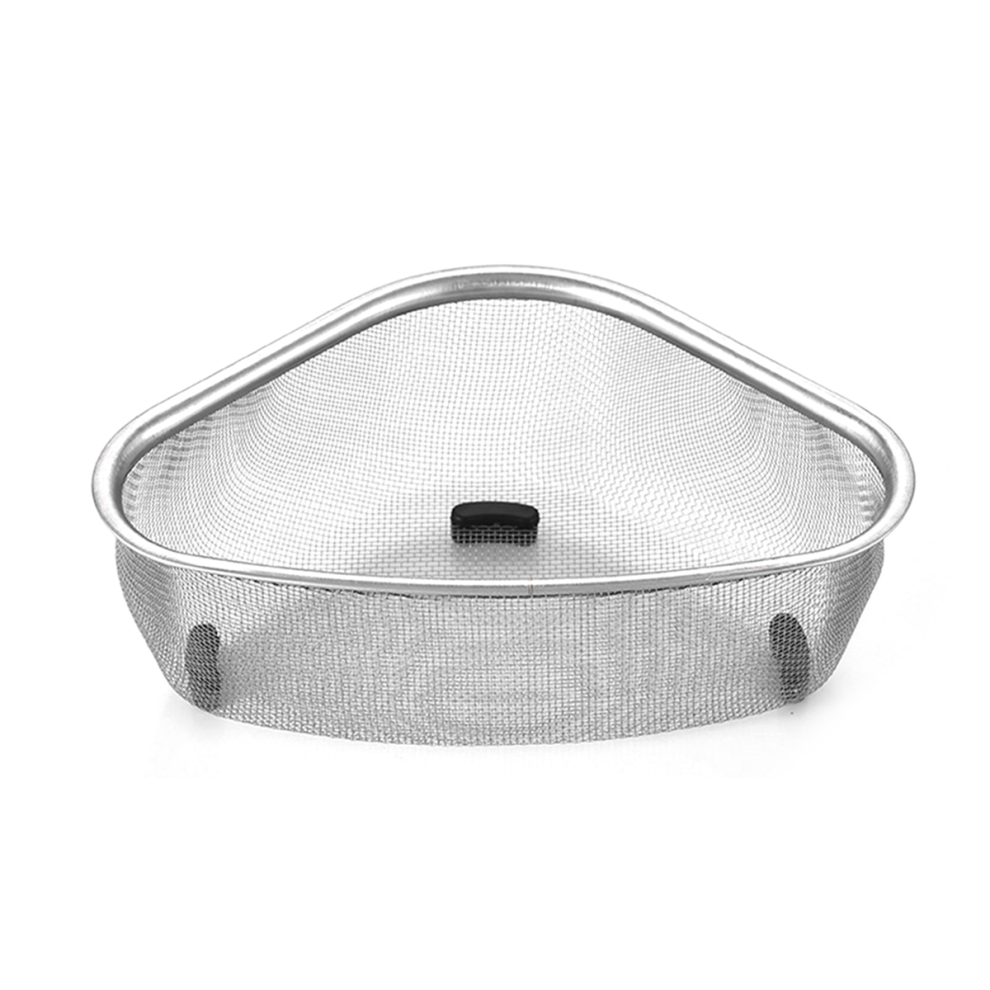 Triangle Sink Drain Basket Kitchen Filter Fruit And Vegetable Storage Rack A 4853340846892