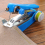 Home Handheld Sewing Machine Protable Travel Clothes Fabrics DIY Stitchin Sew Tool Mini Manual Needlework 6