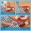 Home Handheld Sewing Machine Protable Travel Clothes Fabrics DIY Stitchin Sew Tool Mini Manual Needlework 5