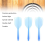 Threaded Integrated Wing Tail Anti-Fall Resistant Special Accessories for Public Pink 7