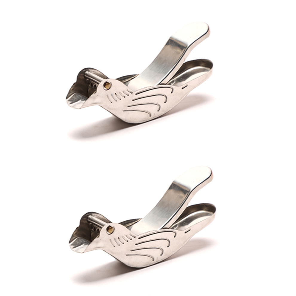 Bird Lemon Squeezer Stainless Steel,Lemon Squeezer,Lemon for Beer Bottle,2Pcs-image-OPC-PJSFY99-NEW