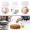 7-Piece Cake Making Tool Kit, Turntable Combination Spatula Baking Set 4
