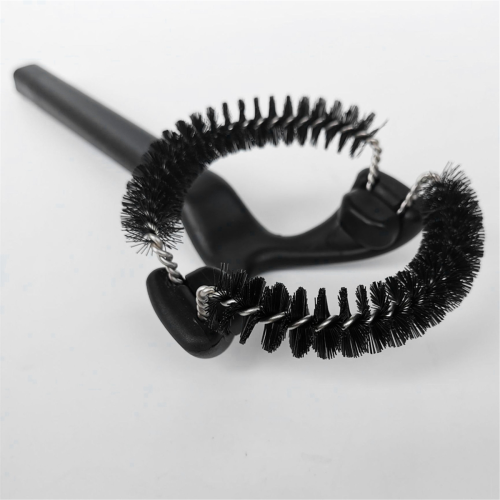 Coffee Tool Cleaning Brush Set Double-Headed Curved Long-Handled Brewer 2