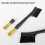 Coffee Tool Cleaning Brush Set Double-Headed Curved Long-Handled Brewer 5