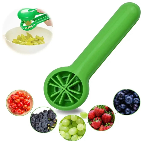 Grape, Tomato, Cherry, Strawberry Cutter, Multi-Function Vegetable and Fruit Bladeless, Children'S Products 2