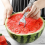 2pcs Stainless Steel Fruit Cutter, Foldable Watermelon Fork Slicer Tool, Dual Head Forks 9