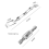 2pcs Stainless Steel Fruit Cutter, Foldable Watermelon Fork Slicer Tool, Dual Head Forks 7