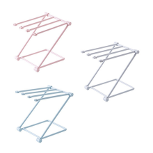 Dishwashing Cloth Holder, Foldable Vertical Rag Rack, Kitchen Towel Storage Rack