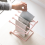 Dishwashing Cloth Holder, Foldable Vertical Rag Rack, Kitchen Towel Storage Rack 8