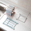 Dishwashing Cloth Holder, Foldable Vertical Rag Rack, Kitchen Towel Storage Rack 9