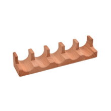 Wood Sushi Tacos Holder Taco Stand Serving Rack Divider Tray Plates for Home Restaurant Dining Party E