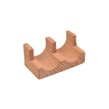 Wood Sushi Tacos Holder Taco Stand Serving Rack Divider Tray Plates for Home Restaurant Dining Party B