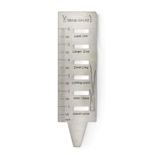 Lawn Grass Gauge - Stainless Steel Gauges Gardening for Gifts,Lawn Tool Yard Landscaping Plant Growth