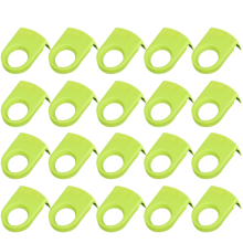 Beer Snaps, Cocktail Bottle Clips, Holder Plastic Drinking Stemware for Birthday Wedding Parties Green