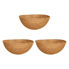 12Inch Hanging Basket Liner,Round Planter Liner for Basket,Coconut Fiber Liners Baskets Plant Flower