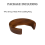 Suitable for E61 Series Coffee Machine Accessories Brewing Head Walnut Solid Wood Anti-Scalding Ring Heat Shield 9