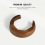 Suitable for E61 Series Coffee Machine Accessories Brewing Head Walnut Solid Wood Anti-Scalding Ring Heat Shield 8