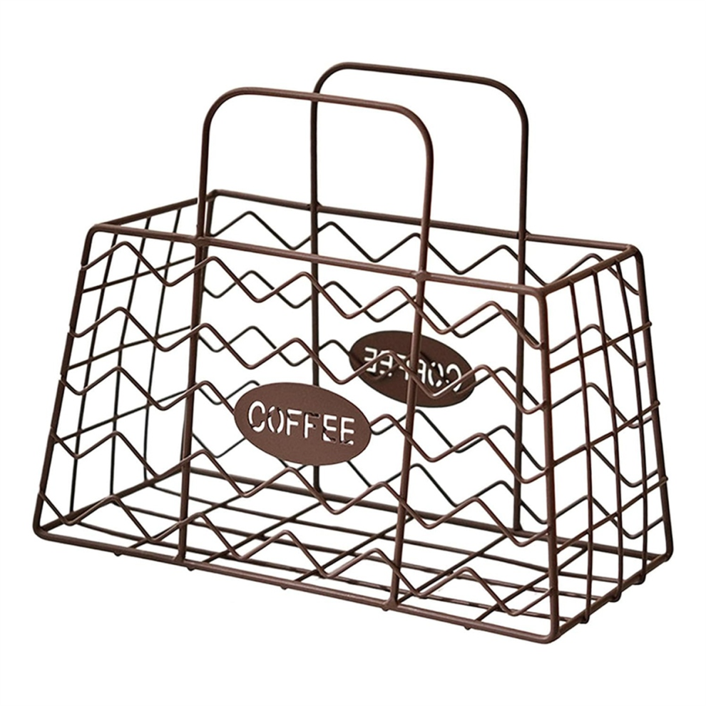 Coffee Pod Basket Bar Accessories Creamer Holder Espresso Capsule For Hotel Counter Bar,A Saudism