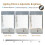 6 Drawers Vanity Makeup Table with 10 LED Bulbs Mirror Dressing Table 9