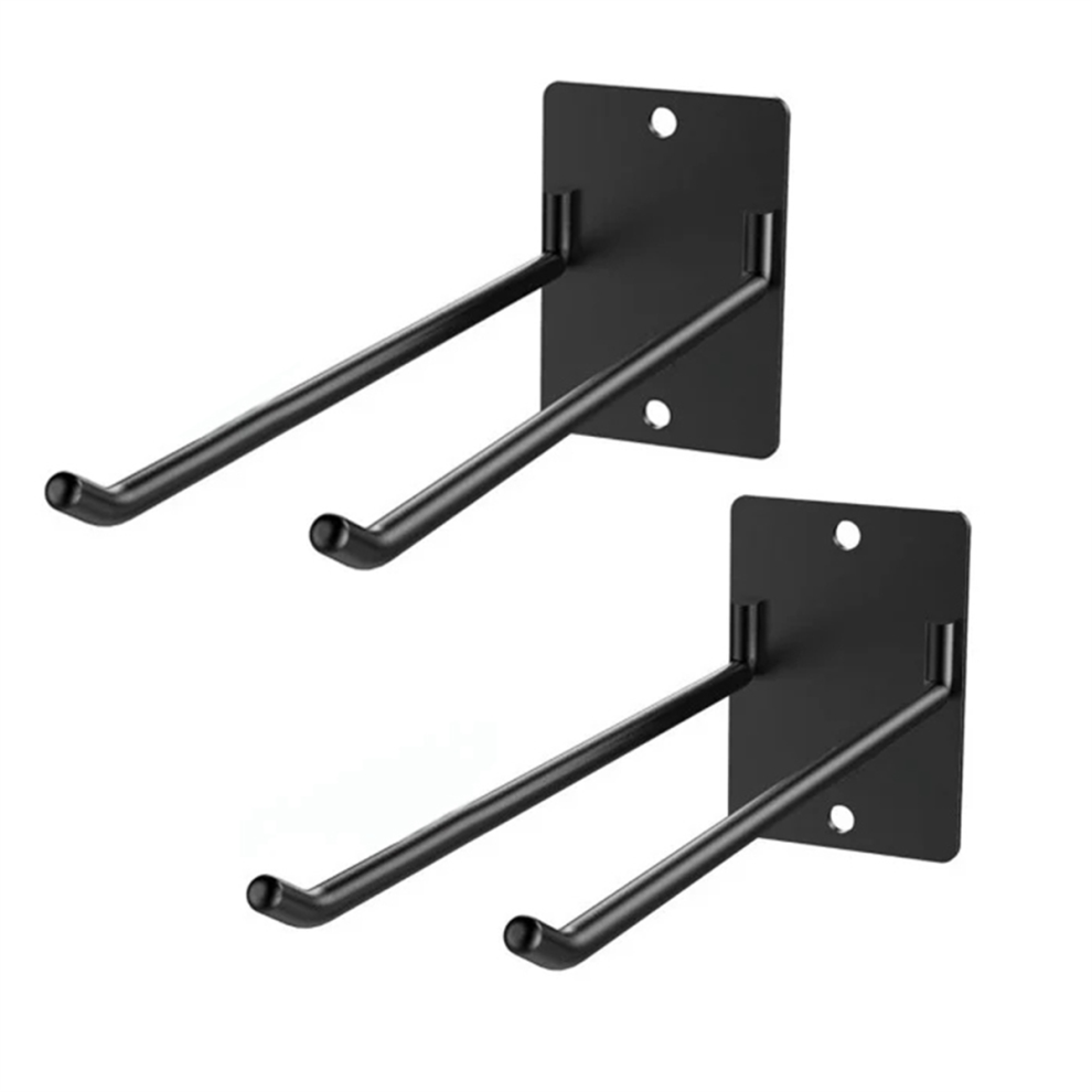 Heavy Duty Storage Organizer Steel Wall Mount For Garden Tools Shovel Rake Broom Hook 2Pcs 4852937852131