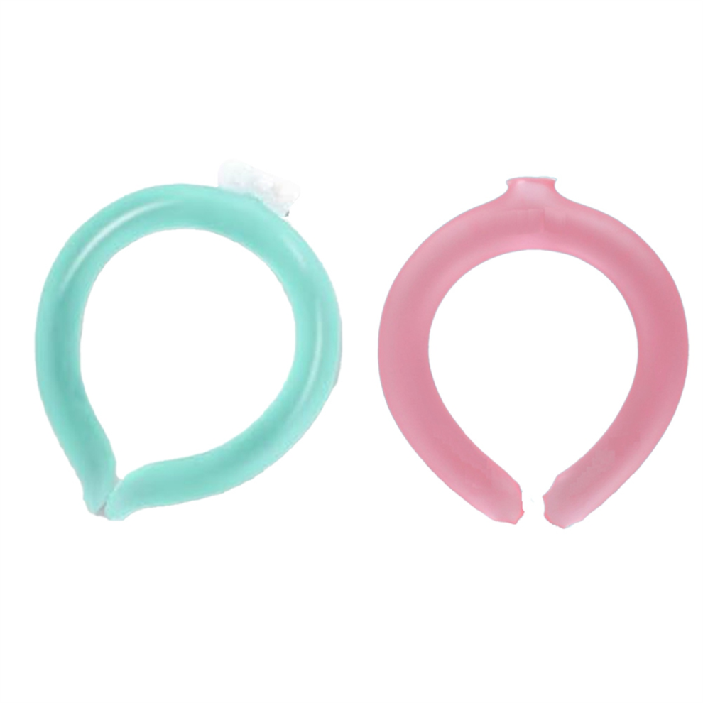 Saudism Ice Ring, Neck Pack, Cooling Tube, Reusable Wearable Cooler For Hot Summer Weather Indoor And Outdoor