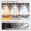 Socket Ceiling Fans with Lights and Remote - Fan Light Dimmable Led Bulb,Screw in Small 5