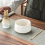 Japanese Matcha Tea Set Making Tool Indoor Drinking Accessories Black Pottery 6