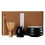 Japanese Matcha Tea Set Making Tool Indoor Drinking Accessories Black Pottery 2
