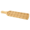 Bamboo Long Handle Grooved Cutting Board Fruit Tray Wooden 1