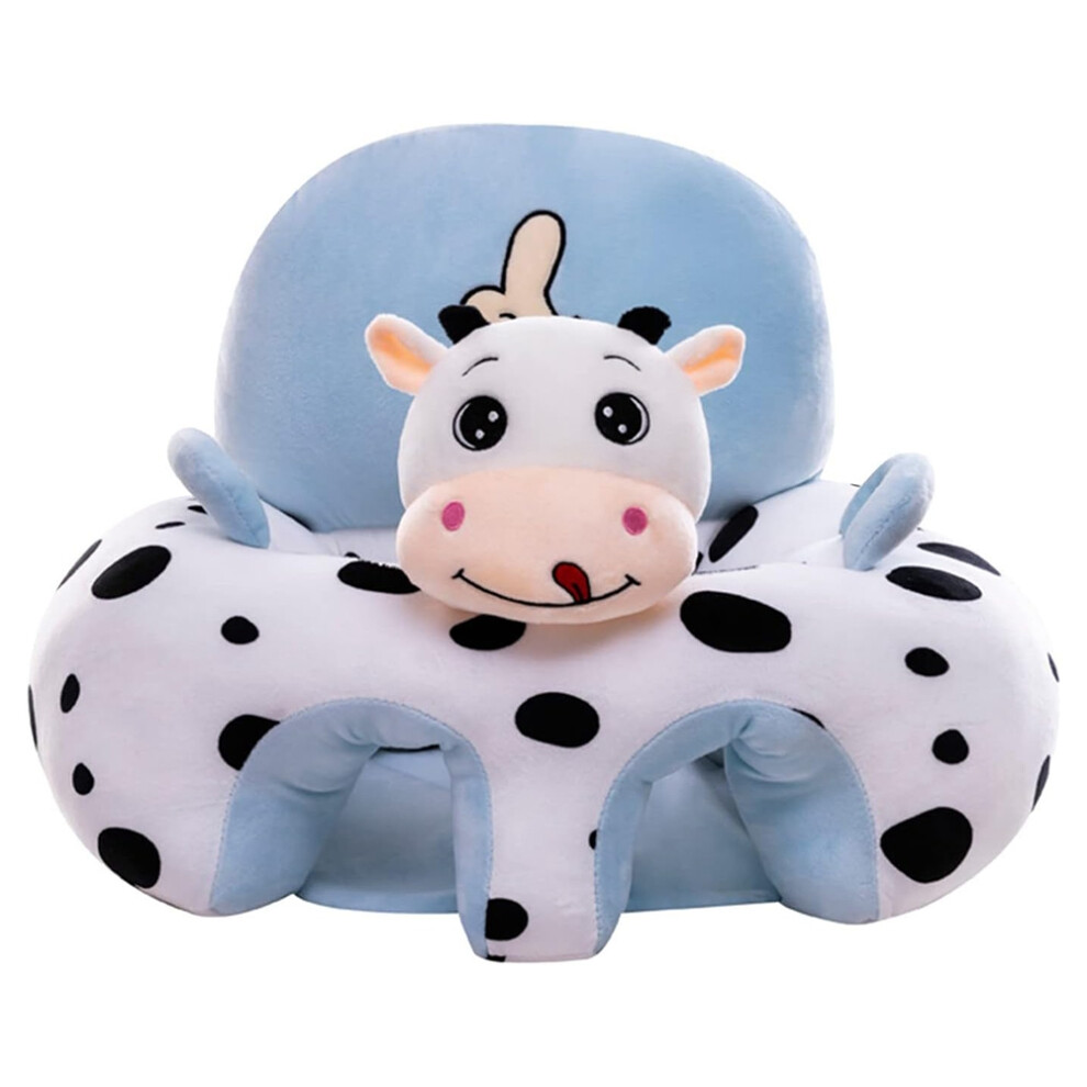 Baby Sofa Support Chair Soft Plush Cartoon Animal Sitting Learning Seat Blue-image-OPC-PJSGB8G-NEW