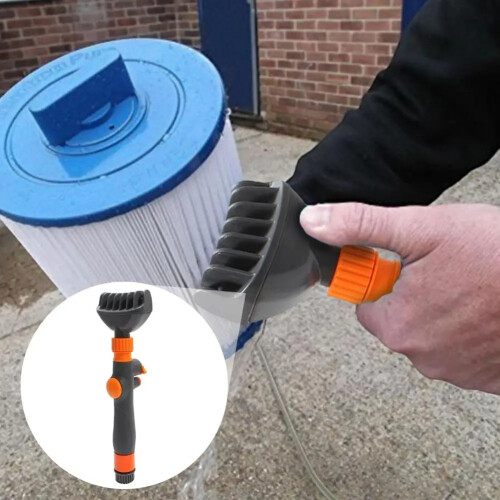 Pool Filter Comb Cleaner Cartridges Spa Water Cleaning Hose Attachment Tool 2