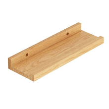 Wall Shelf Household Living Room Rack Perforated Word Board Book Decoration Solid Wood Small 30cm